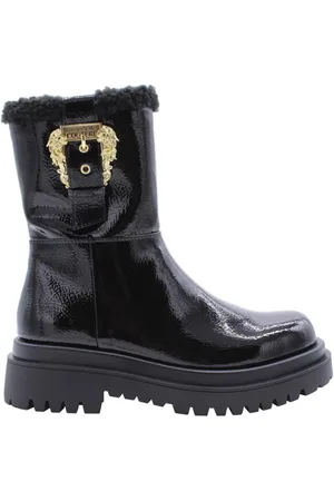 VERSACE Buty, Kobieta, Czarny, 40 EU, Stylowe Botki