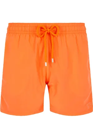 Vilebrequin Stroje kąpielowe, Mężczyzna, Pomarańczowy, L, Morea Swin Shorts Guava reaktywna w akwarium