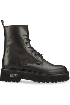 Cult Buty, Kobieta, Czarny, 39 EU, Czarne Skórzane Buty