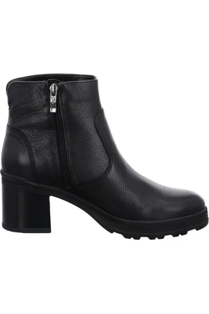 ARA Buty, Kobieta, Czarny, 37 EU, Skórzane Botki Damskie