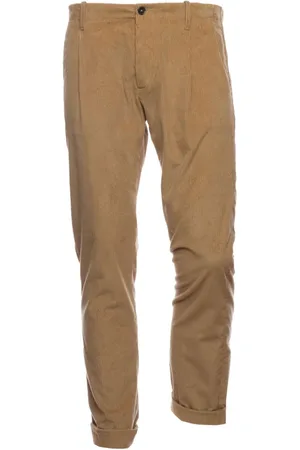 Nine In The Morning Spodnie, Mężczyzna, Beżowy, M, Slim-fit Trousers