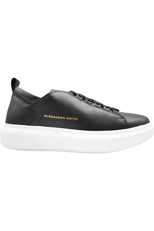 Alexander Smith Buty, Mężczyzna, Czarny, 42 EU, Czarne Buty Męskie z Sznurowadłami Aw 23