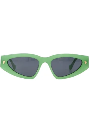 Nanushka Akcesoria, Kobieta, Zielony, ONE SIZE, Okulary