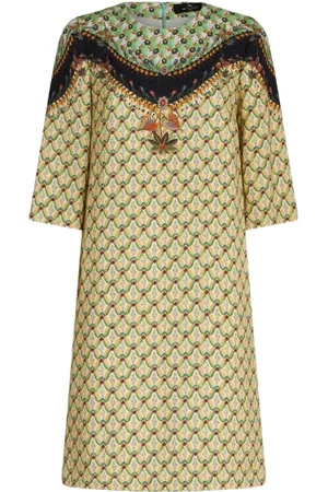 Etro Sukienki, Kobieta, Wielobarwność, S, Wielokolorowa Sukienka - Styl: 9280