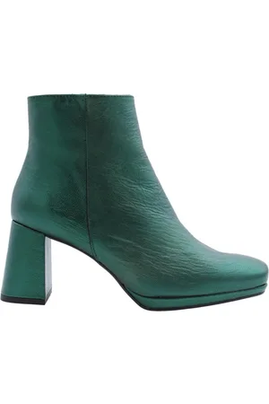 CTWLK. Buty, Kobieta, Zielony, 36 EU, Heeled Botki