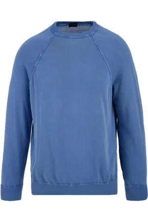 DRUMOHR Bluzy, Mężczyzna, Niebieski, XL, Niebieskie Swetry dla Mężczyzn