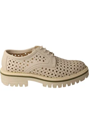 Calce Buty, Kobieta, Beżowy, 36 EU, Laced Buty