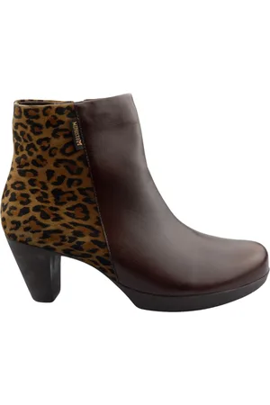 Mephisto Buty, Kobieta, brązowy, 39 EU, Zamsz, Brązowe Botki dla Kobiet