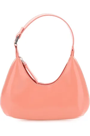 By Far Torebki, Kobieta, Różowy, ONE SIZE, Żółta torba hobo z zamkiem błyskawicznym