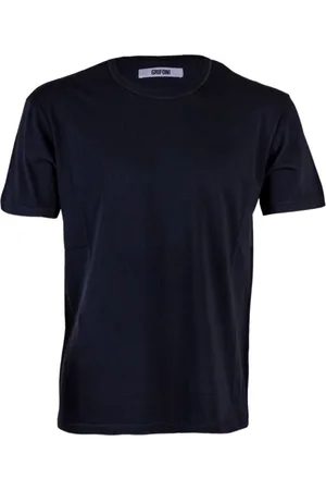 Mauro Grifoni Koszulki, Mężczyzna, Czarny, S, T-shirty