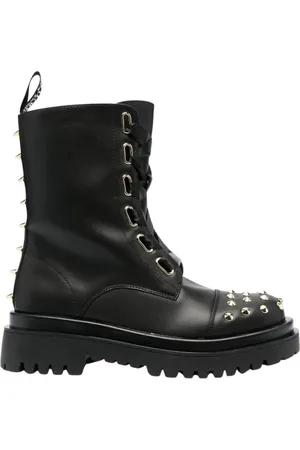 VERSACE Buty, Kobieta, Czarny, 37 EU, Wygodne zamknięte botki