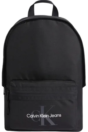Calvin Klein Torebki, Mężczyzna, Czarny, ONE SIZE, Czarny Plecak Campusowy