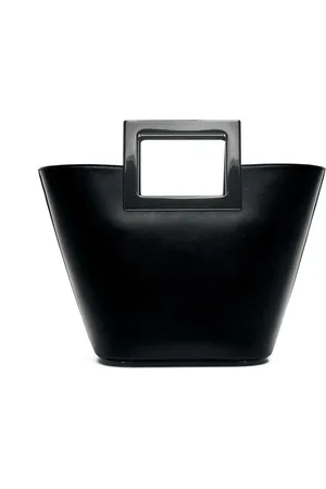 Marina Raphael Torebki, Kobieta, Czarny, ONE SIZE, Zamsz, Czarna Zamszowa Torba Riviera