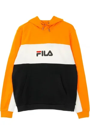 Fila Bluzy, Mężczyzna, Pomarańczowy, L, bluza z kapturem