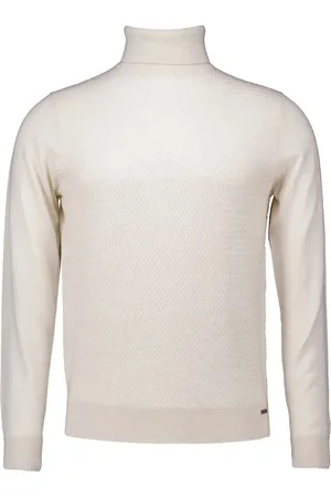 Gentiluomo Swetry, Mężczyzna, Beżowy, L, Ecru Stylowy Model