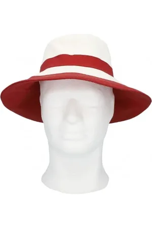 Hermès Pre-owned, Kobieta, Czerwony, ONE SIZE, Pre-owned Cotton hats