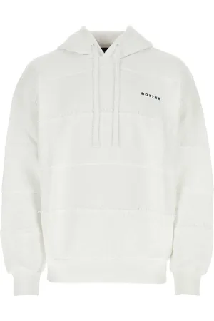 Botter Bluzy, Mężczyzna, Biały, S, Oversize Biały Bawełniany Sweter