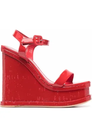 HAUS OF HONEY Buty, Kobieta, Czerwony, 37 EU, Wedges
