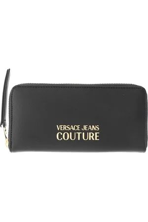 VERSACE Akcesoria, Kobieta, Czarny, ONE SIZE, Portfel Thelma Saffiano PU