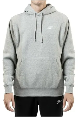 Nike Bluzy, Mężczyzna, Szary, 2XL, Szara Bluza z Kapturem
