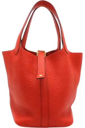 Hermès Pre-owned, Kobieta, Czerwony, ONE SIZE, Pre-owned skórzane torby na ramię