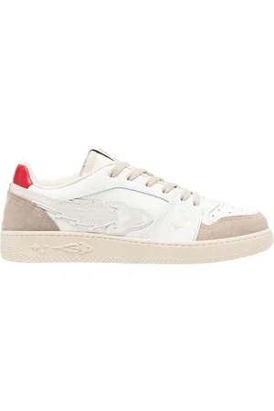 ENTERPRISE JAPAN Buty, Mężczyzna, Biały, 42 EU, Zamsz, Trampki