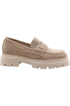 E mia Buty, Kobieta, Beżowy, 37 EU, Mokasyny