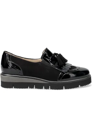 SANGIORGIO Buty, Kobieta, Czarny, 40 EU, Zamsz, Niesznurowane mokasyny