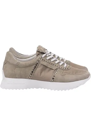 Kennel & Schmenger Buty, Kobieta, Beżowy, 36 EU, Nowoczesne Sneakersy Glamour