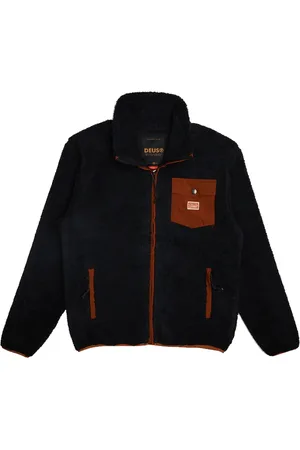 Deus Ex Machina Kurtki, Mężczyzna, Czarny, S, Fletcher Fleece - Czarny-S