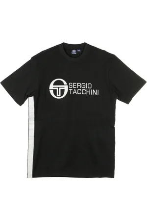 Sergio Tacchini Koszulki, Mężczyzna, Czarny, L, Koszulka Detroit