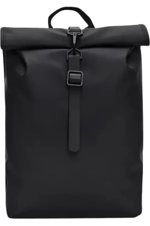 Rains Torebki, Mężczyzna, Czarny, ONE SIZE, Rolltop Mini Plecak