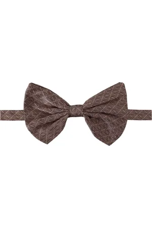 Dolce & Gabbana Akcesoria, Mężczyzna, Szary, ONE SIZE, Szara Jedwabna Muszka - Ekskluzywny Design