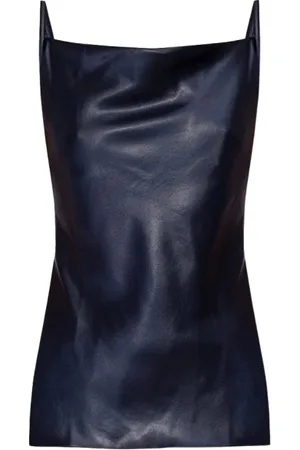 Nanushka Koszulki, Kobieta, Niebieski, S, Dobrze Tanktop