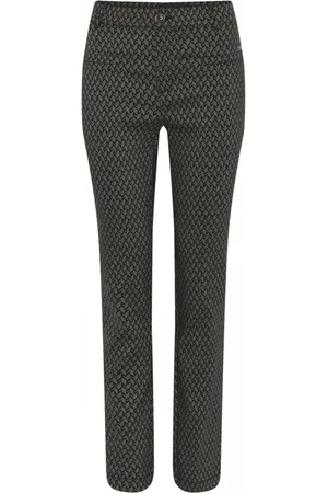 C.ro Spodnie, Kobieta, Wielobarwność, 3XL, Slim-fit Trousers