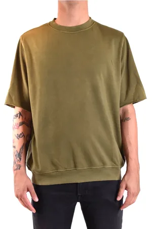 Paolo Pecora Koszulki, Mężczyzna, Zielony, S, T-shirty