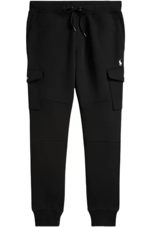 Ralph Lauren Spodnie, Mężczyzna, Czarny, M, Bawełna, Spodnie dresowe cargo