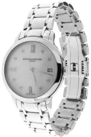 Baume et Mercier Akcesoria, Kobieta, Szary, ONE SIZE, Zegarek Classima 31mm z Kwarcem i Tarczą z Diamentami