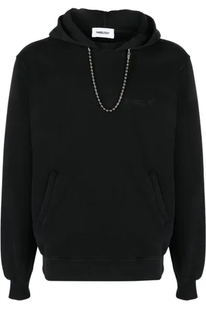AMBUSH Bluzy, Mężczyzna, Czarny, L, Bluzy z kapturem
