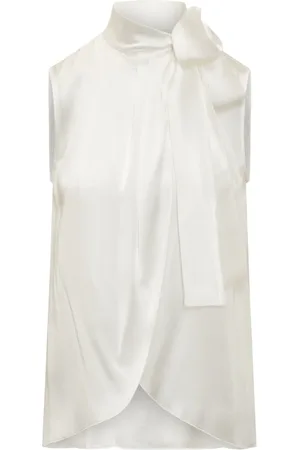 Alberta Ferretti Bluzki, Kobieta, Biały, L, Stylowe Koszule
