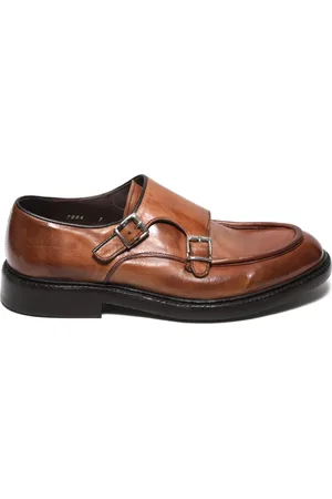 Green george Buty, Mężczyzna, brązowy, 42 1/2 EU, Vintage Marrone Skórzane Buty