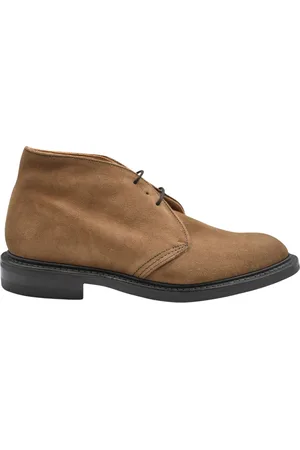 TRICKERS Buty, Mężczyzna, brązowy, 42 EU, Płaskie buty, Aldo W Husk Buck Fondo Daynite Regolare