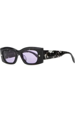 Alexander McQueen Akcesoria, Kobieta, Wielobarwność, ONE SIZE, Zjawiskowe Wielokolorowe Okulary z Acetatowymi Soczewkami