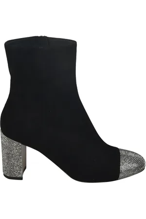 RENE CAOVILLA Buty, Kobieta, Czarny, 38 1/2 EU, Czarne Buty