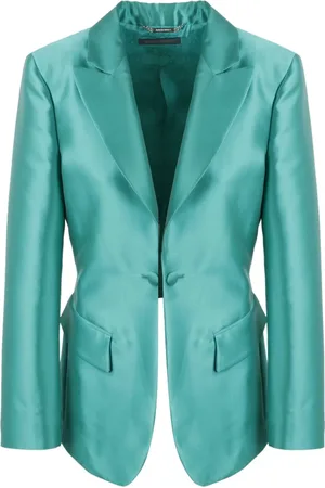Alberta Ferretti Kurtki, Kobieta, Zielony, L, Kamizelka