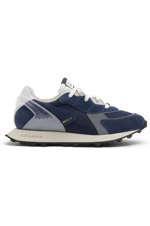 RUN OF Buty, Mężczyzna, Niebieski, 42 EU, Niebieskie Sneakersy
