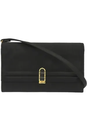 Hermès Pre-owned, Kobieta, Czarny, ONE SIZE, Zamsz, Pre-owned Suede crossbody-bags
