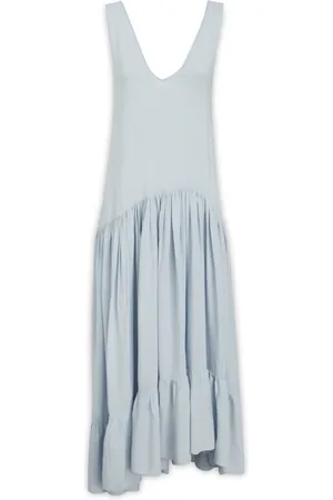 Jucca Sukienki, Kobieta, Szary, 2XS, Maxi Sukienka Letnia