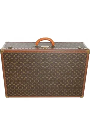 LOUIS VUITTON Pre-owned, Kobieta, brązowy, ONE SIZE, Vintage Brązowa Tkanina Louis Vuitton Torba podróżna