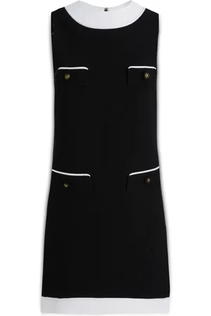 Moschino Sukienki, Kobieta, Czarny, S, Stylowe Krótkie Sukienki dla Kobiet